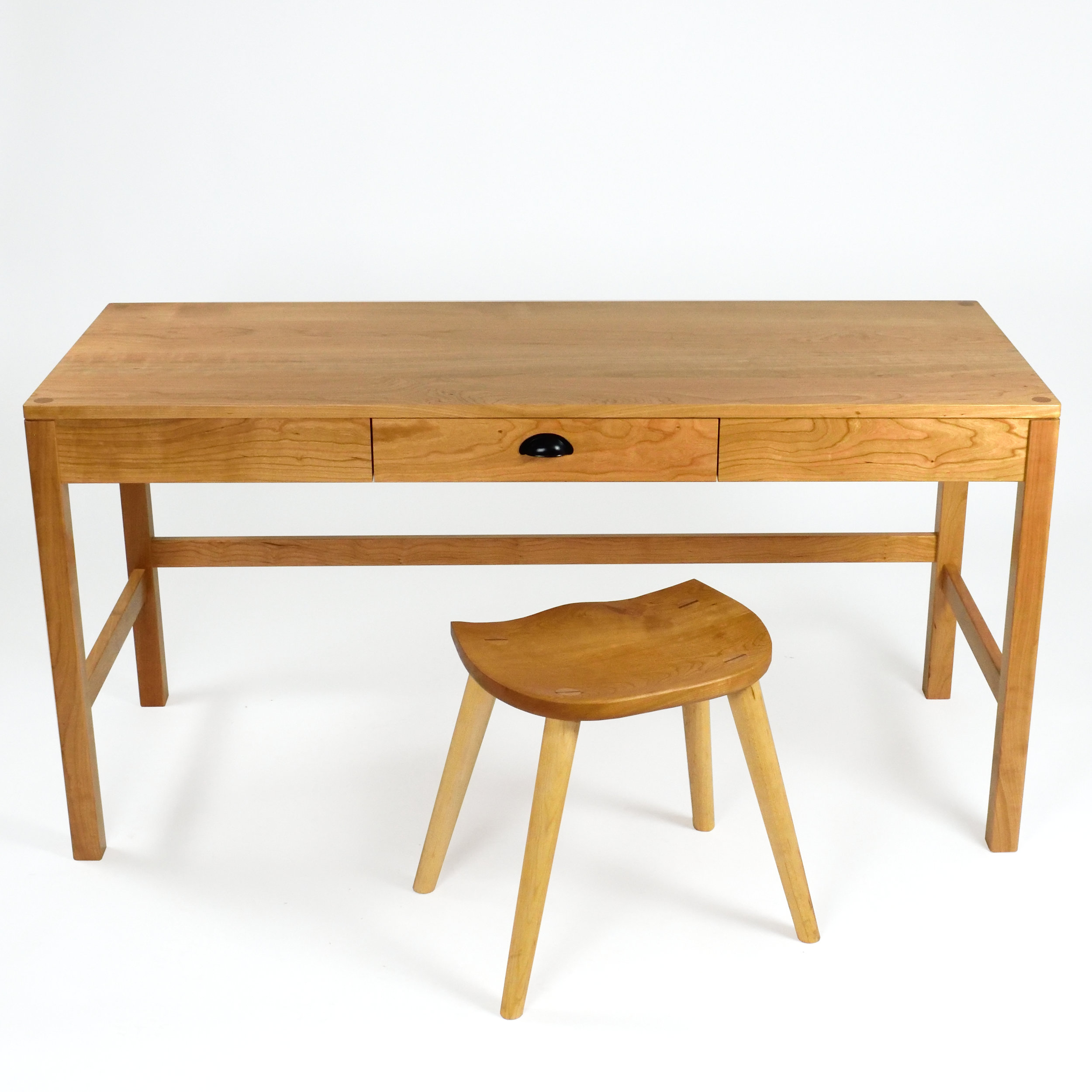 Desk and stool - Sustar Woodworks.JPG
